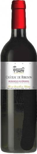Domaine Aubert Chateau de Ribebon Bordeaux AOC Superieur Jg. 2019 Cuvee aus 70 Proz. Merlot, 20 Proz. Cabernet Franc, 10 Proz. Cabernet Sauvignon