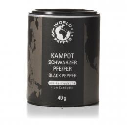 Echter schwarzer Kampot Pfeffer - World of Pepper