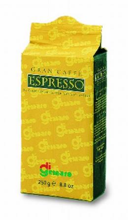 Gran Caffè Espresso DIGE 250 gr. Packung gemahlen