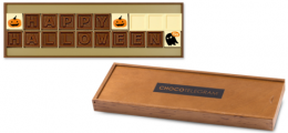 Happy Halloween Chocotelegram  - Geschenk zu Halloween