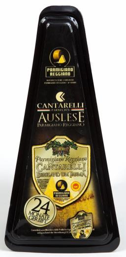 Parmigiano Reggiano Montagna di Parma 24 mesi 200 g Cantarelli Parmesankäse 24 Monate gereift  ( Kühlartikel)