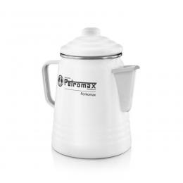 Petromax Perkolator per-9-w - Kaffee Tee Kanne - 1,3l - weiß