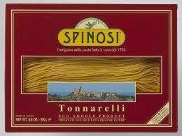 Tonnarelli Spinosi 250 gr. Packungvierkantige Eierspaghetti