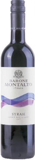 Barone Montalto Syrah Jg. 70 Proz. des Weines lagern 4 Monate in franz. Eiche