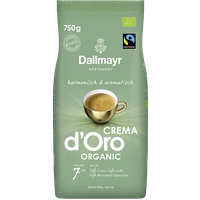 Crema d’Oro Organic ganze Bohne 750g Bio