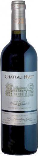 Domaine Aubert Chateau Hyot Cotes de Bordeaux Castillon Jg. 2018-19 Cuvee aus 70 Proz. Merlot, 20 Proz. Cabernet Franc, 10 Proz. Cabernet Sauvignon