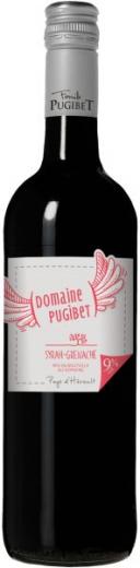 Domaine Pugibet Rouge Syrah Grenache IGP Pays de lHerault Jg. 2022 Cuvee aus Syrah, Grenache nur 9 Proz. Alkohol