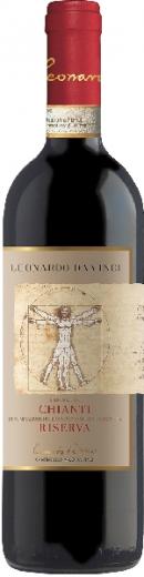 Leonardo Chianti Riserva Jg. Cuvee aus Sangiovese, Merlot, andere 10 Monate in franz. Eiche gereift